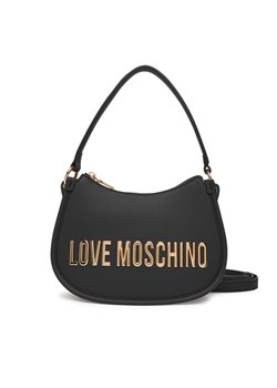 Torebka LOVE MOSCHINO JC4027PP1NKD0000 Czarny ze sklepu eobuwie.pl w kategorii Listonoszki - zdjęcie 184656435