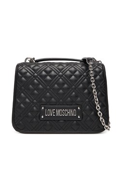 Torebka LOVE MOSCHINO JC4000PP1NLA000B Czarny ze sklepu eobuwie.pl w kategorii Listonoszki - zdjęcie 184656438