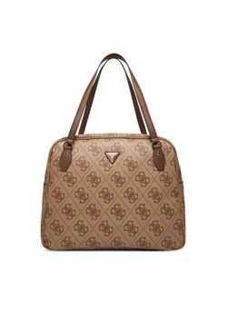 Torba Guess Berta Travel TWOB86 88916 Brązowy ze sklepu eobuwie.pl w kategorii Kuferki - zdjęcie 184656458