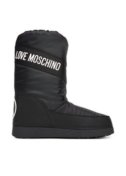 Śniegowce LOVE MOSCHINO JA24032G1NISA000 Czarny ze sklepu eobuwie.pl w kategorii Śniegowce damskie - zdjęcie 184656459