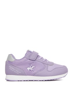 Sneakersy Beverly Hills Polo Club CEO-CP23-6377 Fioletowy ze sklepu eobuwie.pl w kategorii Buty sportowe dziecięce - zdjęcie 184656475