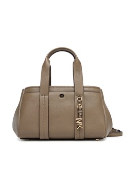 Torebka MICHAEL Michael Kors Romee XS 32T5G1ZC1L Beżowy ze sklepu eobuwie.pl w kategorii Kuferki - zdjęcie 184656505