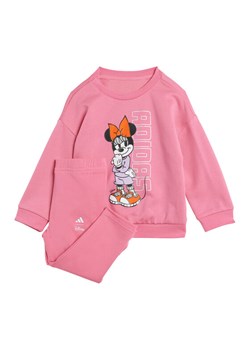 adidas Komplet bluza i legginsy Disney Minnie Mouse JY3470 Różowy Regular Fit ze sklepu MODIVO w kategorii Komplety niemowlęce - zdjęcie 184657296