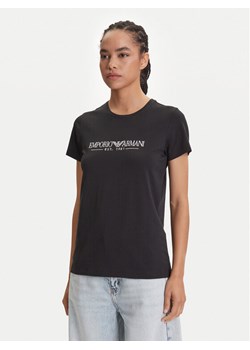 Emporio Armani Underwear T-Shirt EW000408 AF10881 UC001 Czarny Regular Fit ze sklepu MODIVO w kategorii Bluzki damskie - zdjęcie 184657297