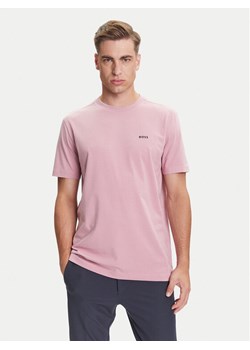 BOSS T-Shirt 50506373 Różowy Regular Fit ze sklepu MODIVO w kategorii T-shirty męskie - zdjęcie 184657306