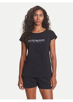 Emporio Armani Underwear Piżama EW000495 AF10881 UC001 Czarny Regular Fit ze sklepu MODIVO w kategorii Piżamy damskie - zdjęcie 184657308