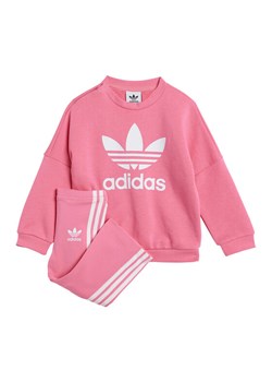 adidas Komplet bluza i legginsy JY1109 Różowy Flared Fit ze sklepu MODIVO w kategorii Komplety niemowlęce - zdjęcie 184657328