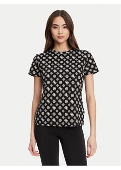 Guess T-Shirt V5YI04 I3Z14 Czarny Regular Fit ze sklepu MODIVO w kategorii Bluzki damskie - zdjęcie 184657359