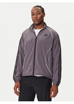 adidas Bluza Teamgeist adicolor JW5865 Szary Loose Fit ze sklepu MODIVO w kategorii Bluzy męskie - zdjęcie 184657365