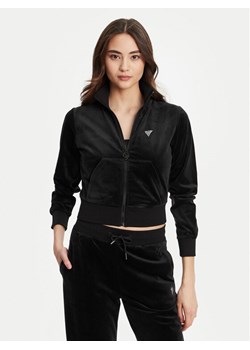 Guess Bluza V3BQ22 K0232 Czarny Regular Fit ze sklepu MODIVO w kategorii Bluzy damskie - zdjęcie 184657419
