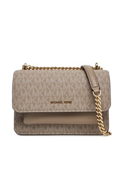 MICHAEL Michael Kors Torebka Claire  32R5GC7C1V Beżowy ze sklepu MODIVO w kategorii Kopertówki - zdjęcie 184657435