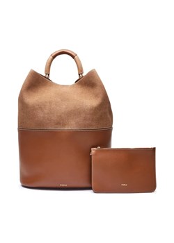 Furla Skórzana shopperka FURLA SFERA M 32 ze sklepu Gomez Fashion Store w kategorii Torby Shopper bag - zdjęcie 184658808