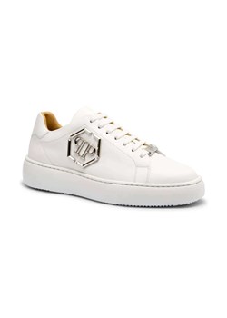 Philipp Plein Skórzane sneakersy Hexagon ze sklepu Gomez Fashion Store w kategorii Buty sportowe męskie - zdjęcie 184658819