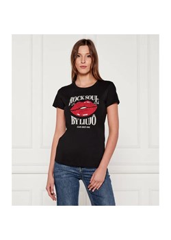 Liu Jo T-shirt | Regular Fit ze sklepu Gomez Fashion Store w kategorii Bluzki damskie - zdjęcie 184658835