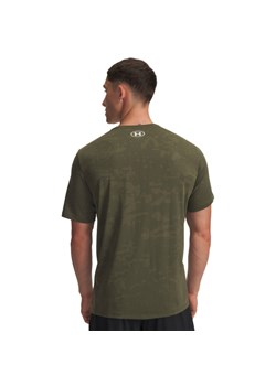 Męska koszulka treningowa Under Armour UA Tech Vent Jacquard SS - khaki ze sklepu Sportstylestory.com w kategorii T-shirty męskie - zdjęcie 184659748