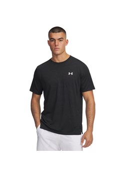 Męska koszulka treningowa Under Armour UA Tech Vent Jacquard SS - czarna ze sklepu Sportstylestory.com w kategorii T-shirty męskie - zdjęcie 184659755