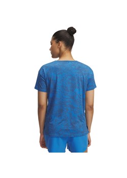 Damska koszulka treningowa Vanish Energy SS 2.0 Print - niebieska ze sklepu Sportstylestory.com w kategorii Bluzki damskie - zdjęcie 184659779