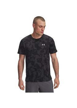 Męska koszulka do biegania Under Armour UA Launch Printed - szara ze sklepu Sportstylestory.com w kategorii T-shirty męskie - zdjęcie 184659807