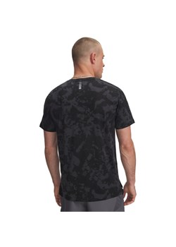 Męska koszulka do biegania Under Armour UA Launch Printed - szara ze sklepu Sportstylestory.com w kategorii T-shirty męskie - zdjęcie 184659808