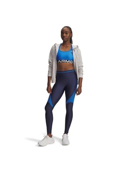 Damskie legginsy treningowe Under Armour HeatGear Rib - niebieskie ze sklepu Sportstylestory.com w kategorii Spodnie damskie - zdjęcie 184659819