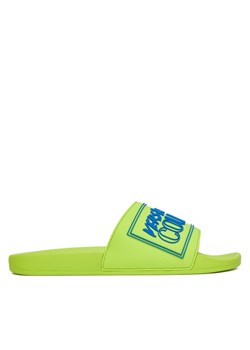 Versace Jeans Couture Klapki 78YA3SQ3 Biały ze sklepu MODIVO w kategorii Klapki męskie - zdjęcie 184661029