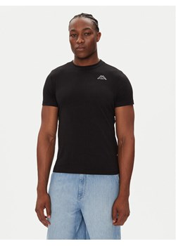 Kappa T-Shirt Logo Korpo Cafers 304J150 Czarny Slim Fit ze sklepu MODIVO w kategorii T-shirty męskie - zdjęcie 184661079