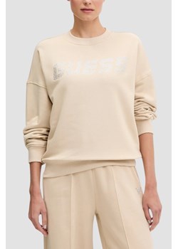 GUESS Beżowa damska bluza Primula, Rozmiar XS ze sklepu outfit.pl w kategorii Bluzy damskie - zdjęcie 184661956