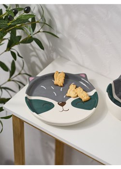 Sinsay - Talerz ceramiczny z motywem szopa - wielobarwny ze sklepu Sinsay w kategorii Talerze - zdjęcie 184662759