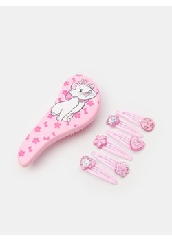 Sinsay - Szczotka do włosów ze spinkami The Aristocats - różowy ze sklepu Sinsay w kategorii Ozdoby do włosów dziewczęce - zdjęcie 184662766