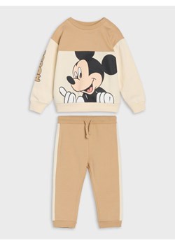 Sinsay - Komplet dzianinowy Mickey Mouse - beżowy ze sklepu Sinsay w kategorii Komplety chłopięce - zdjęcie 184662789