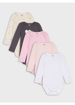 Sinsay - Body 5 pack - biały ze sklepu Sinsay w kategorii Odzież dla niemowląt - zdjęcie 184662795