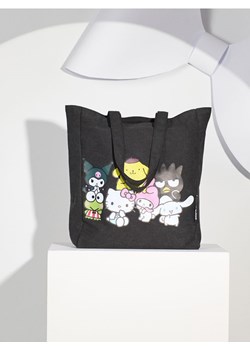 Sinsay - Materiałowa torba shopper Hello Kitty and Friends - czarny ze sklepu Sinsay w kategorii Torby Shopper bag - zdjęcie 184662808