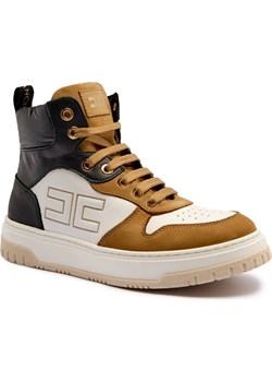 Elisabetta Franchi Skórzane sneakersy ze sklepu Gomez Fashion Store w kategorii Buty sportowe dziecięce - zdjęcie 184663295