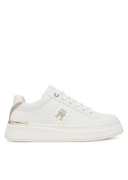 Tommy Hilfiger Sneakersy Low Cut Lace-Up T3A9-33985-1355 D Biały ze sklepu MODIVO w kategorii Buty sportowe dziecięce - zdjęcie 184663398