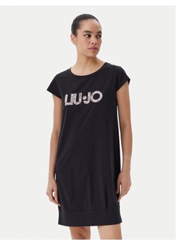 Liu Jo Beachwear Sukienka codzienna VA5194 JS003 Czarny Regular Fit ze sklepu MODIVO w kategorii Sukienki - zdjęcie 184663407