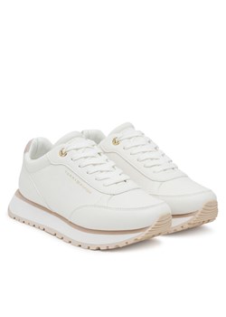 Tommy Hilfiger Sneakersy Low Cut Lace-Up T3A9-33996-1355A Biały ze sklepu MODIVO w kategorii Buty sportowe dziecięce - zdjęcie 184663436