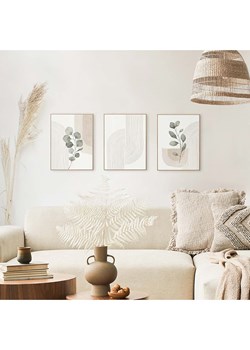 Orangewallz Druki artystyczne (3 szt.) &quot;Light Abstract&quot; w ramce ze sklepu Limango Polska w kategorii Obrazy - zdjęcie 184664456