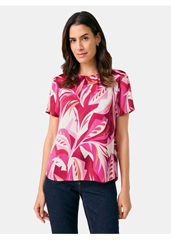 Gerry Weber Bluzka w kolorze kremowo-pomarańczowo-czerwonym ze sklepu Limango Polska w kategorii Bluzki damskie - zdjęcie 184664667