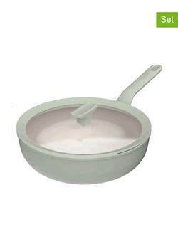 BergHOFF 2-częściowy zestaw &quot;Balance&quot; w kolorze zielonym - Ø 28 cm ze sklepu Limango Polska w kategorii Garnki - zdjęcie 184664759