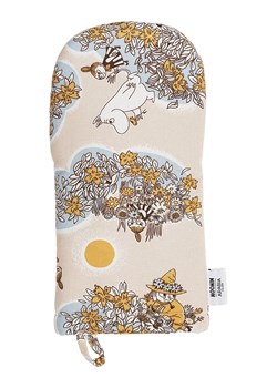 Moomin Rękawica kuchenna &quot;Friends Forever&quot; w kolorze beżowo-żółtym - 15 x 34 cm ze sklepu Limango Polska w kategorii Tekstylia kuchenne - zdjęcie 184664785