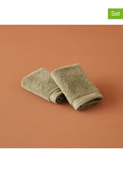 BELLA MAISON Ręczniki (2 szt.) "Ruby" w kolorze khaki dla gości - 30 x 30 cm ze sklepu Limango Polska w kategorii Ręczniki - zdjęcie 184664817