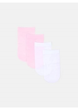 Sinsay - Transparentne skarpetki 2 pack - biały ze sklepu Sinsay w kategorii Skarpetki dziecięce - zdjęcie 184665717