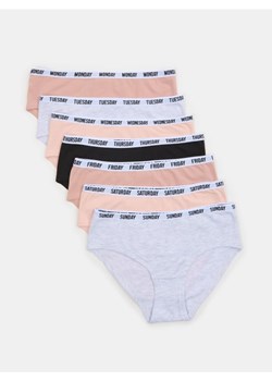 Sinsay - Majtki hipster 5 pack - wielobarwny ze sklepu Sinsay w kategorii Majtki damskie - zdjęcie 184665725