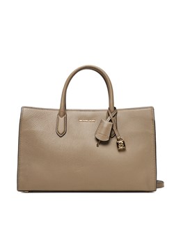 Torebka MICHAEL Michael Kors Scarlett 30F4GETS2L Beżowy ze sklepu eobuwie.pl w kategorii Kuferki - zdjęcie 184666609