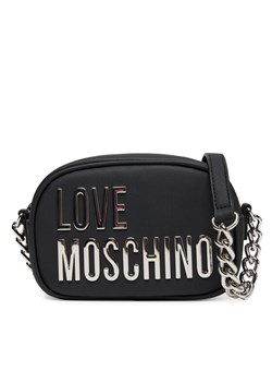 Torebka LOVE MOSCHINO JC4026PP1NKD000B Czarny ze sklepu eobuwie.pl w kategorii Listonoszki - zdjęcie 184666616