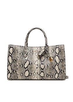 Torebka MICHAEL Michael Kors Scarlett 30T5AETS2L Brązowy ze sklepu eobuwie.pl w kategorii Kuferki - zdjęcie 184666679