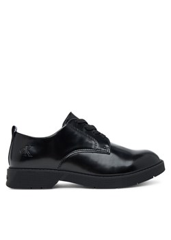 Oxfordy Calvin Klein Low Cut Lace-Up Shoe V3X4-83182-1453 D Czarny ze sklepu eobuwie.pl w kategorii Półbuty dziecięce - zdjęcie 184666699