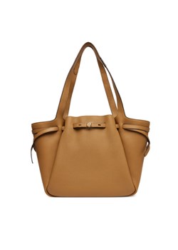 Torebka Tory Burch Romy Tote 163388 Brązowy ze sklepu eobuwie.pl w kategorii Torby Shopper bag - zdjęcie 184666707