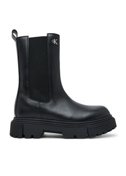 Kozaki Calvin Klein Tronchetto V4A5-83137-1355 S Czarny ze sklepu eobuwie.pl w kategorii Buty zimowe dziecięce - zdjęcie 184666717