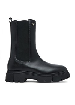 Kozaki Calvin Klein Tronchetto V4A5-83137-1355 D Czarny ze sklepu eobuwie.pl w kategorii Buty zimowe dziecięce - zdjęcie 184666737